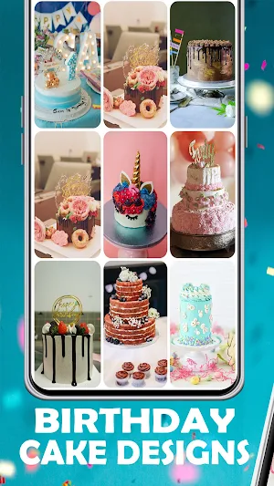 Birthday Cake Designs Screenshot 0