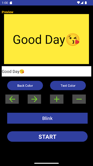 LED BOARD-Blink & Scroller Screenshot 0