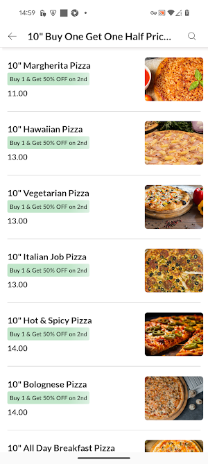 Roma Pizza Screenshot 2