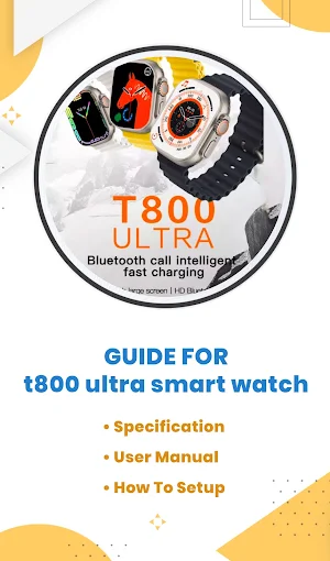 t800 ultra smart watch hint Screenshot 1