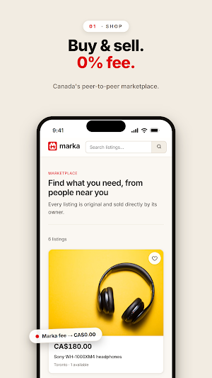Marka: Buy & Sell, 0% Fee Screenshot 0