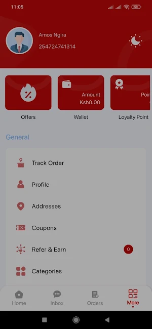 Shenjen Online Shop Screenshot 1