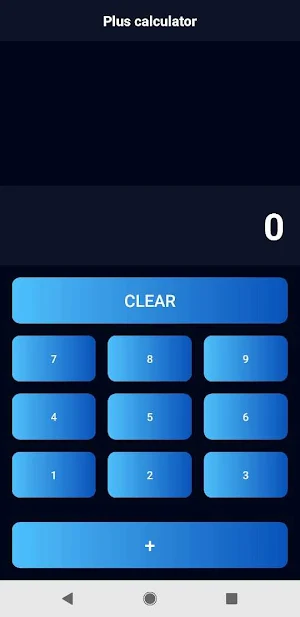 Plus calculator Screenshot 2