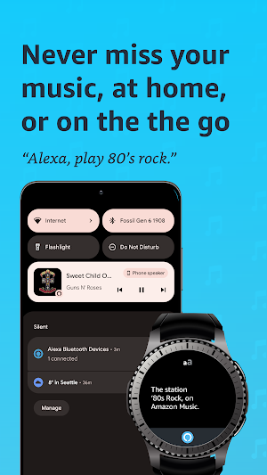 Amazon Alexa for Smart Watches Screenshot 1