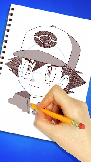 How to Draw Anime - Just Draw! Screenshot 1