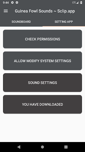 Guinea Fowl Sound Collections  Screenshot 1