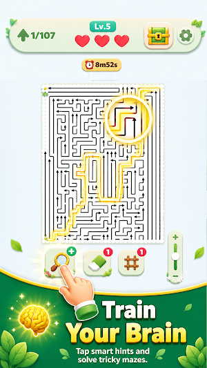 Tap Arrow Maze: Escape Route Screenshot 1
