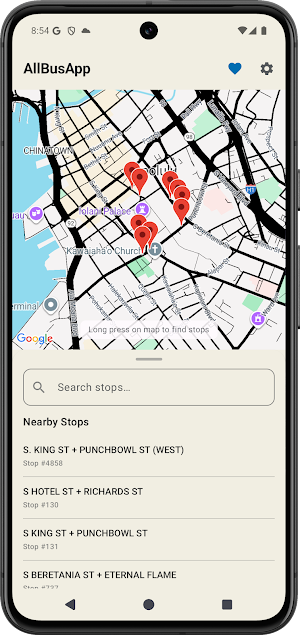 AllBusApp Screenshot 0