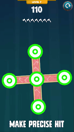 AXE HIT || AXE PUZZLE Screenshot 2