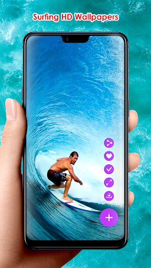 Surfing HD Wallpapers Screenshot 1