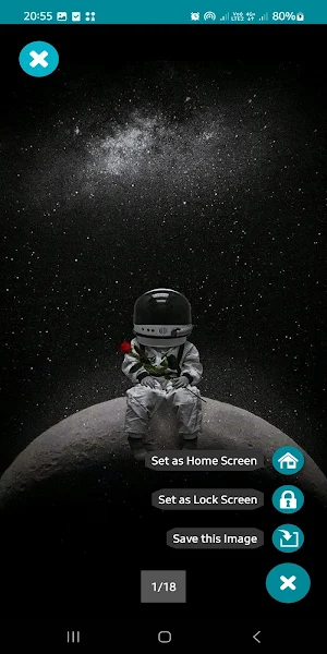 Cartoon Astronaut Wallpapers Screenshot 3