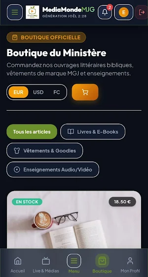 MGJ Media Monde Screenshot 2