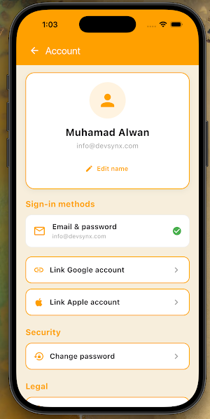 Electricity Tracker App Screenshot 2