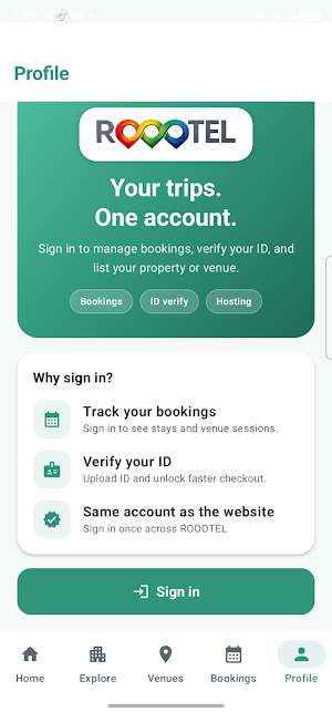 ROOOTEL Screenshot 3