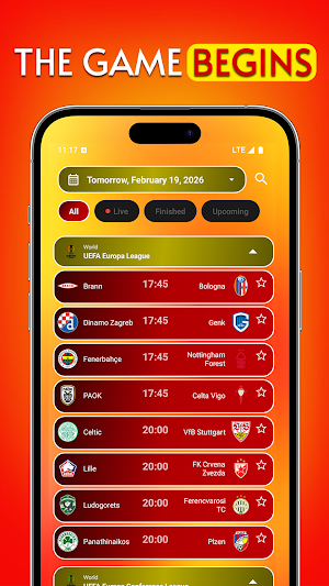 Live Scores - Dafa Screenshot 0
