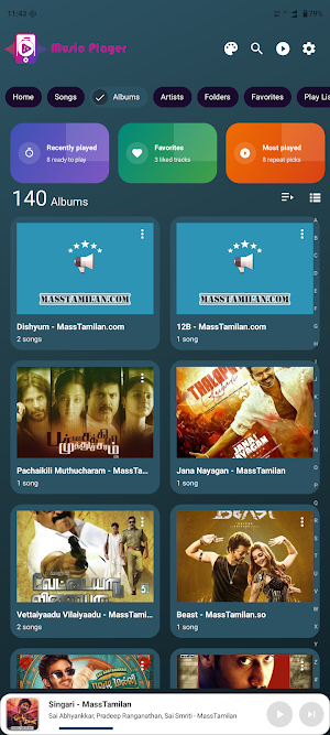 Music Player - Offline Audio Screenshot 2