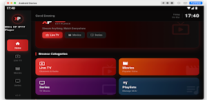 Ultra XP IPTV Player Screenshot 0