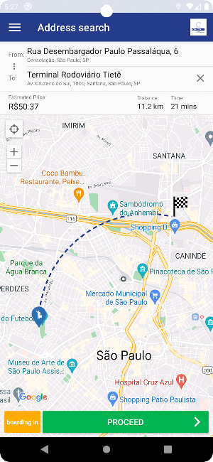 Central Táxi Foz Screenshot 2