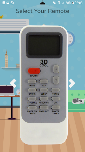 Remote Control For Whirlpool Air Conditioner Screenshot 1