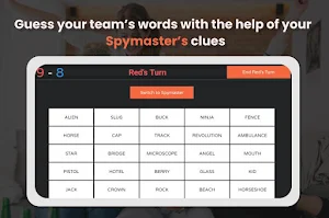 Codenames - Online Multiplayer Party Board Game Screenshot 1