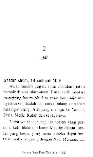 Fatimah Sang Putri Nabi Saw. Screenshot 3
