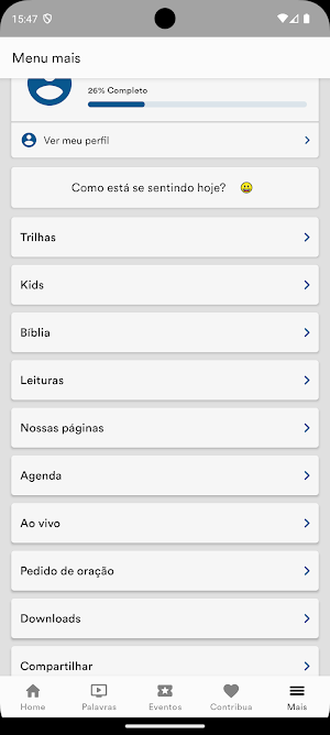 Ministério Sete Vezes Mais Screenshot 2