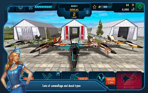 Battle of Warplanes: Aircraft combat, online game Screenshot 3