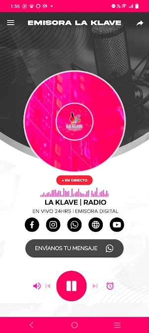 Emisora La Klave Screenshot 1