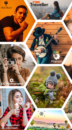 Watermark Stamp: Add Copyright Logo, Text on Photo Screenshot 0