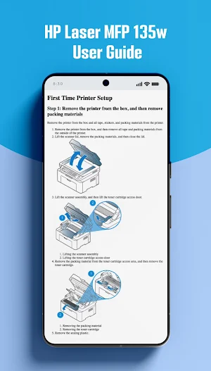HP Laser MFP 135w User Guide Screenshot 3