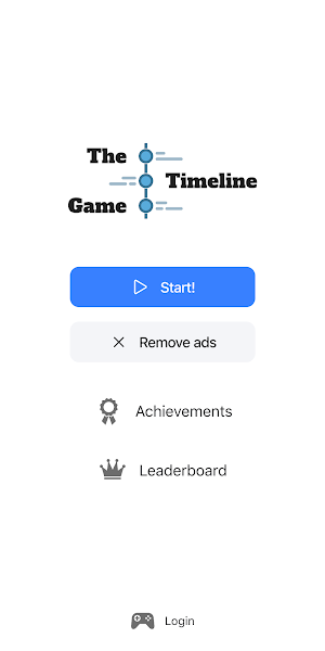 The Timeline Game - Inventions & World History Screenshot 1
