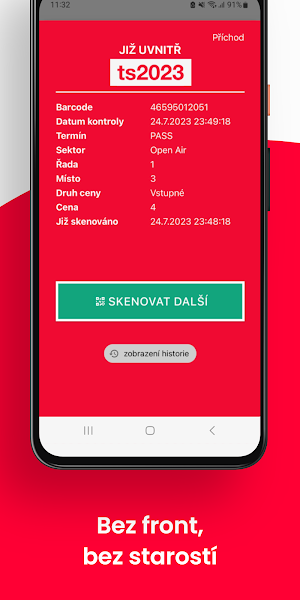 Ticketstream Scanner Screenshot 3