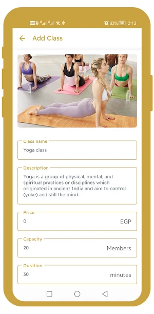 Royal Fitness Gym Screenshot 3