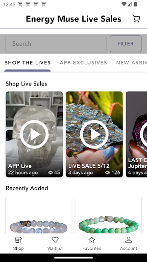 Energy Muse Live Sales Screenshot 0