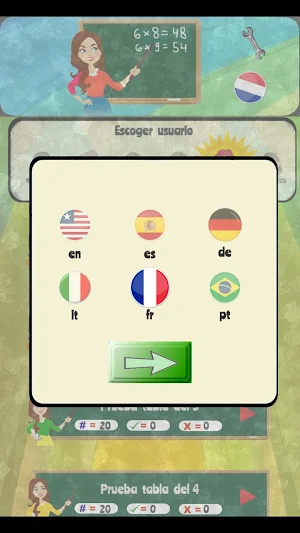 learn multiplication tables Screenshot 2