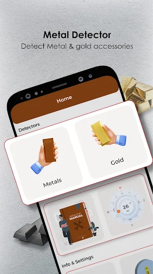 Metal Detector & Gold Finder Screenshot 0