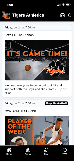 Lewis and Clark Tigers Screenshot 0