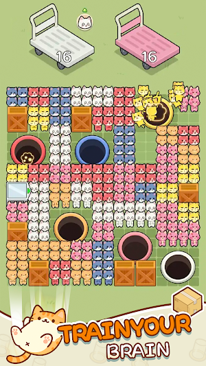 Pipe Cat: Color Sort Screenshot 2