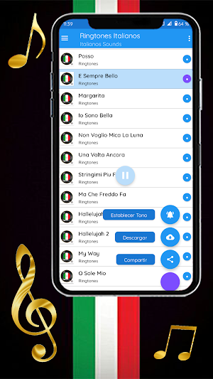 Italian Ringtones For Mobile Screenshot 2
