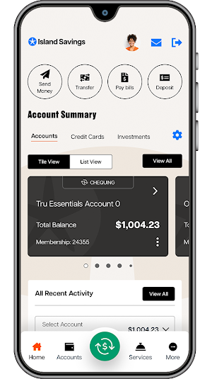 Island Savings Screenshot 1