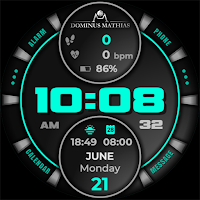DM019 Sleek Modern Watch Face