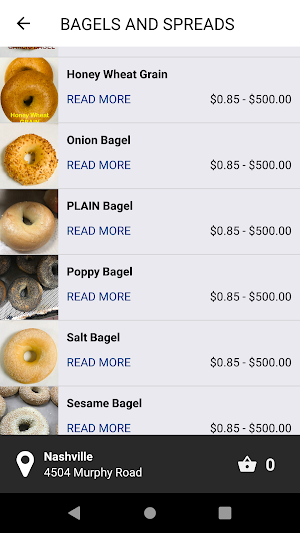 Star Bagel Cafe Screenshot 3