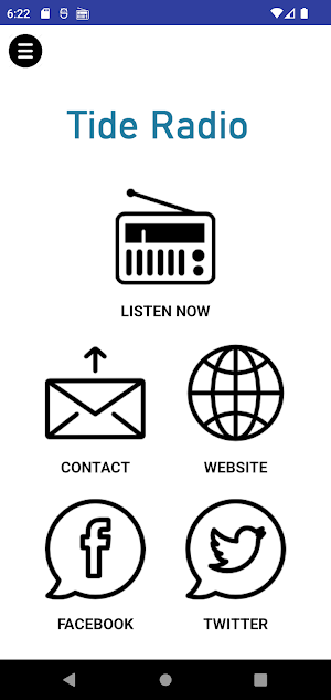 Tide Radio Screenshot 1