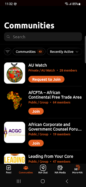 HiA App by Hosted in Africa Screenshot 2