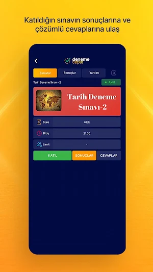 Deneme Cepte - Online KPSS Denemeleri Screenshot 2