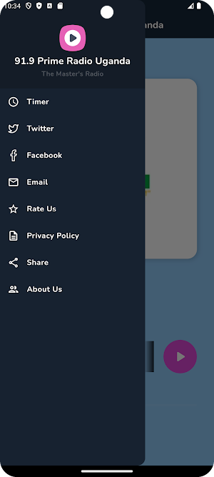 91.9 Prime radio Uganda Screenshot 1