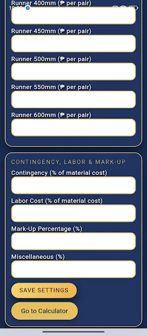JWb Cabinet Calculator Screenshot 2