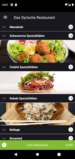 Das Syrische Restaurant Screenshot 2