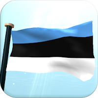 Estonia Flag 3D Live Wallpaper