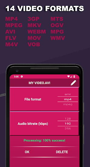 Audio and Video Converter Pro Screenshot 3
